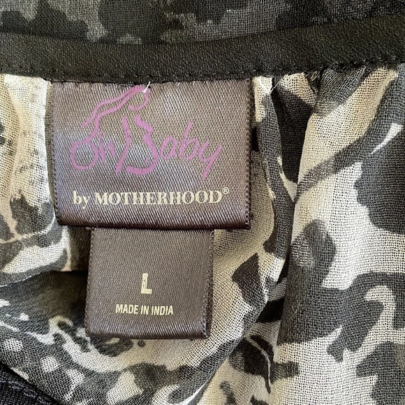 Oh Baby by Motherhood Lace Floral Blouse - Picture 3 of 6